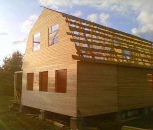 Строительство деревянных домов из клееного бруса